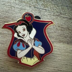 Disney Snow White Brooch - Blue, Red, Gold